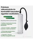 Bangbang péniszpumpa átlátszó szín-diszkrét csomagolásban és azonnal szállítjuk Neked - Potenciamarket