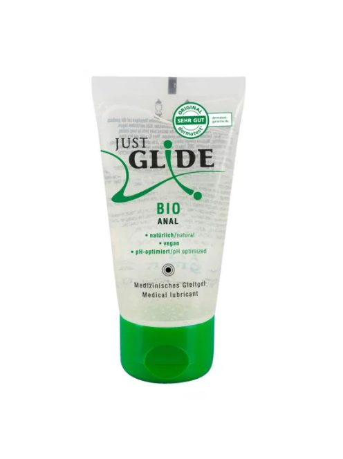 Just Glide bio anál sikosító vízbázisú vegán 50 ml gyors kiszállítás és diszkrét csomagolás minden termék esetében - Potenciamarket