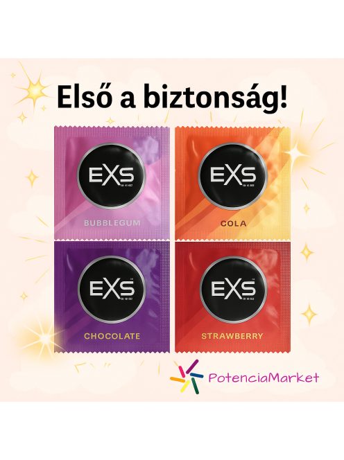 EXS MIXED VEGÁN ÓVSZER VEGYES ÍZEKBEN- 12 DARABOS
