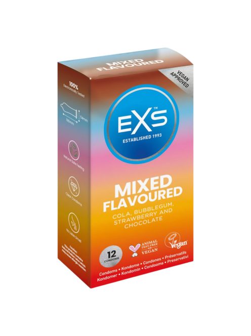 EXS MIXED VEGÁN ÓVSZER VEGYES ÍZEKBEN- 12 DARABOS