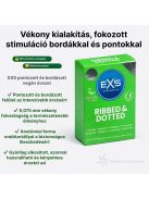 EXS RIBBED & DOTTED VEGÁN ÓVSZER - 3 DARABOS