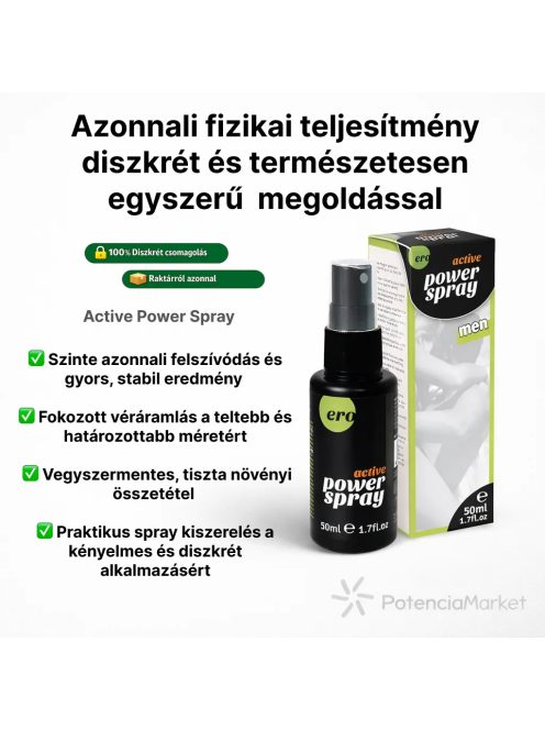 ACTIVE POWER SPRAY MEN POTENTIAL ENHANCEMENT SPRAY - 50 ML