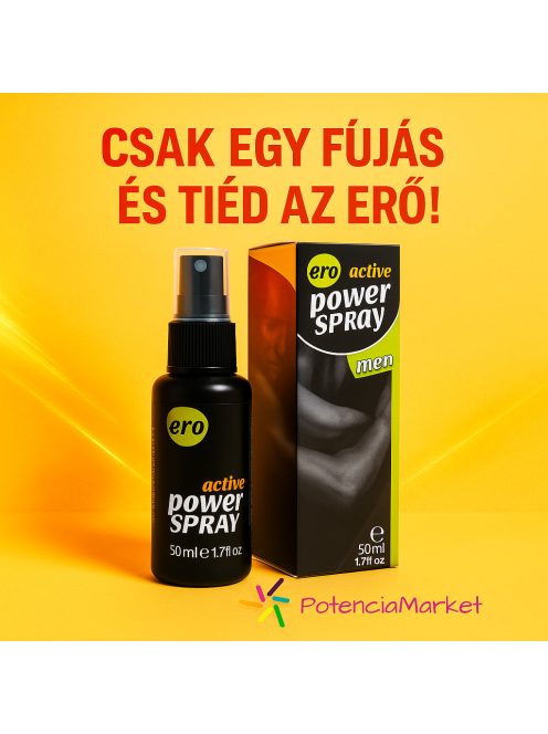Active Power potencianövelő spray gyors kiszállítással és diszkrét csomagolásban - Potenciamarket