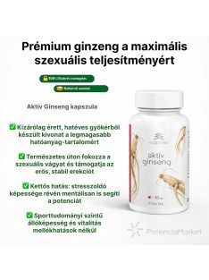 AKTÍV GINSENG KAPSZULA TÉGELYES - 30 DB
