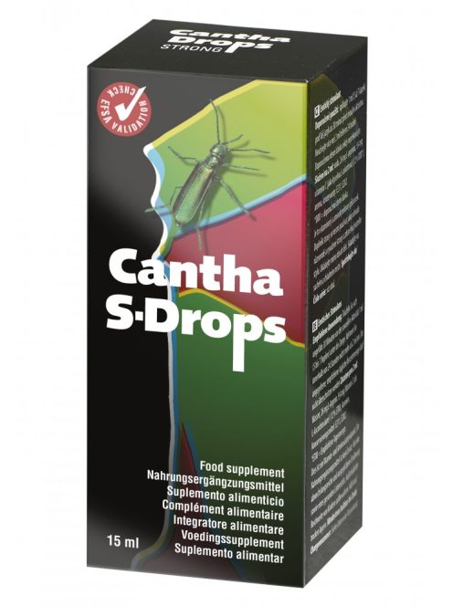 CANTHA S-DROPS VÁGYFOKOZÓ CSEPPEK NŐKNEK - 15 ML