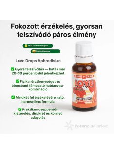 Love Drops Aphrodisiac vágyfokozó cseppek pároknak gyors kiszállítással,diszkrét csomagban - Potenciamarket