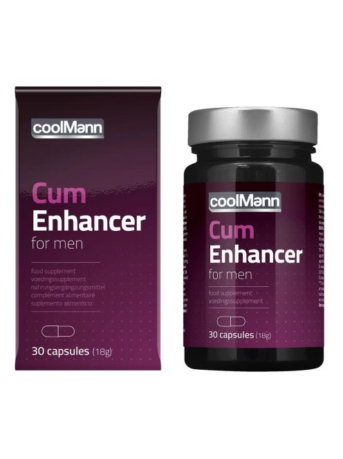 Coolmann Cum Enhancer spermanövelő kapszula 30 db