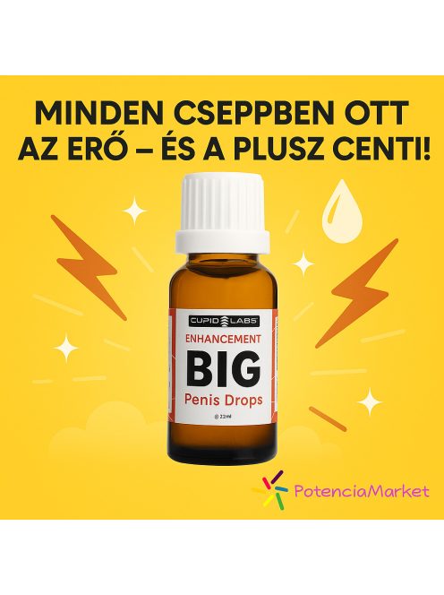 BIG PENIS DROPS PÉNISZNÖVELŐ CSEPPEK - 20 ML