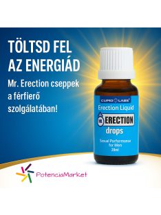 ERECTION DROPS POTENCIANÖVELŐ CSEPPEK - 20 ML - Potenciamarket