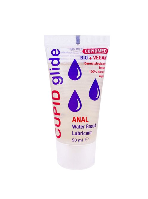CUPID GLIDE BIO + VEGÁN ANÁL SIKOSÍTÓ VÍZBÁZISÚ - 50 ML