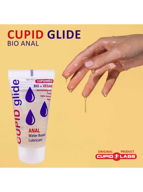CUPID GLIDE BIO + VEGÁN ANÁL SIKOSÍTÓ VÍZBÁZISÚ - 50 ML