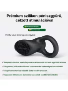 Pretty Love Cobra csiklóizgatós péniszgyűrű vibrátorral rapid szállítással, diszkrét csomagolásban - Potenciamarket