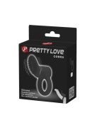 PRETTY LOVE COBRA CSIKLÓIZGATÓS PÉNISZGYŰRŰ VIBRÁTORRAL