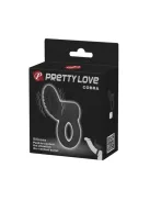 Pretty Love Cobra csiklóizgatós péniszgyűrű vibrátorral rapid szállítással, diszkrét csomagolásban - Potenciamarket