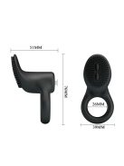 PRETTY LOVE COBRA CSIKLÓIZGATÓS PÉNISZGYŰRŰ VIBRÁTORRAL