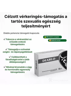 Diablo Erős potencianövelő kapszula saját készletből szállítunk másnapra diszkréten csomagolva - Potenciamarket
