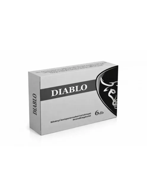 Diablo Erős potencianövelő kapszula saját készletből szállítunk másnapra diszkréten csomagolva - Potenciamarket