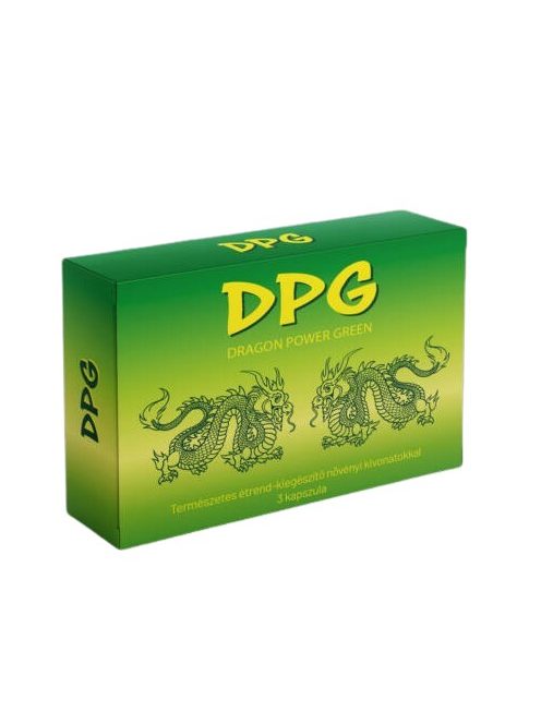 Dragon Power Green potencianövelő kapszula a Zöld Sárkány Erejével