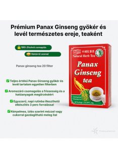 DR.CHEN PANAX GINSENG TEA - 20 FILTER