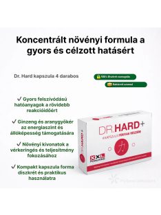 Dr. HARD POTENTIAL ENHANCEMENT CAPSULES NEW FORMULA - 4 PCS