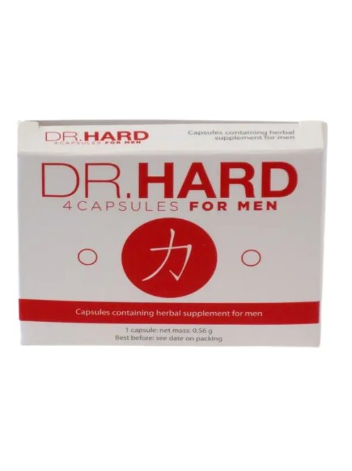 Dr.Hard potencianövelő kapszula új formula a mégkeményebb péniszért