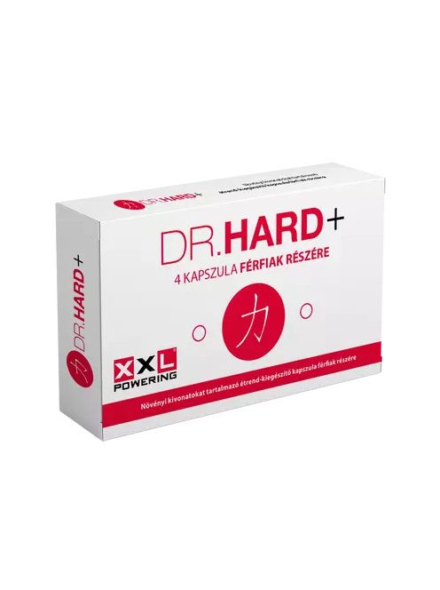 Dr.Hard+ by XXL Powering potencianövelő kapszula 4 db - Potenciamarket