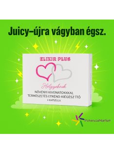 Elixir Plus vágyfokozó kapszula 4 db azonnali kiszállítás saját raktárkészletből, diszkréten csomagolva - Potenciamarket