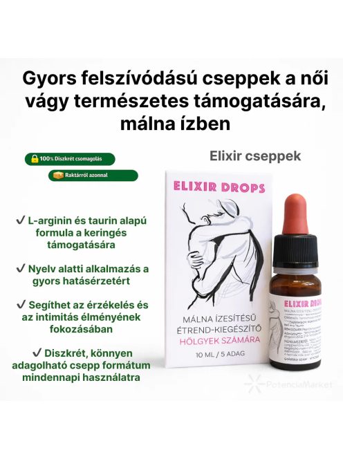 ELIXIR DROPS DESIRE ENHANCEMENT PICĂTURĂ PENTRU FEMEI - 10 ML