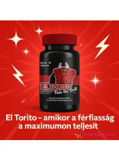 El Torito kúraszerű potencianövelő kapszula 60 darabos diszkrét és gyors házhozszállítással - Potenciamarket