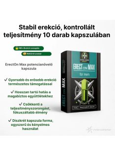 ERECTON MAX POTENCIANÖVELŐ KAPSZULA - 10 DB