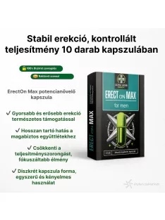ErectOn Max potencianövelő kapszula gyors szállítással saját raktárkészletből előzetes rendelés nélkül is - Potenciamarket