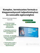 Perfect Performer Direct potencianövelő kapszula férfiaknak – erősebb teljesítmény, hosszantartó éjszakák – Potenciamarket