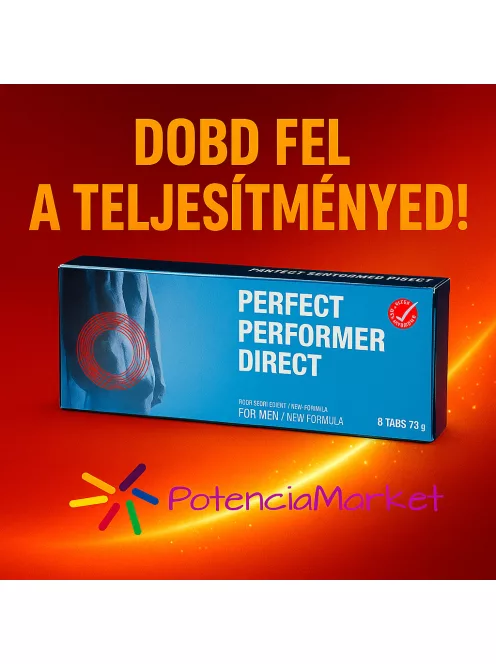 Perfect Performer Direct potencianövelő kapszula férfiaknak – erősebb teljesítmény, hosszantartó éjszakák – Potenciamarket