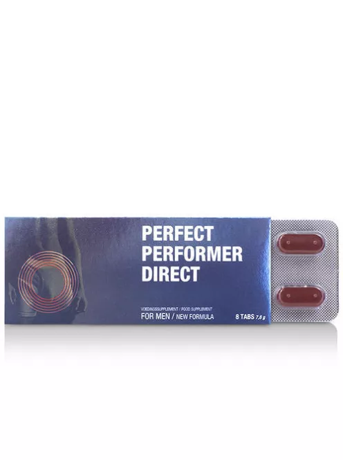 Perfect Performer Direct potencianövelő kapszula férfiaknak – erősebb teljesítmény, hosszantartó éjszakák – Potenciamarket