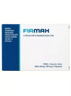 Firmax potencianövelő kapszula gyors szállítással saját raktárkészletből, azonnal elérhető előzetes rendelés nélkül - Potenciamarket