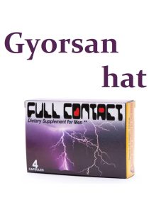 Full Contact potencianövelő kapszula diszkréten csomagolva küldjük másnapra - Potenciamarket