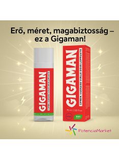 GIGAMAN PÉNISZNÖVELŐ KRÉM - 75 ML