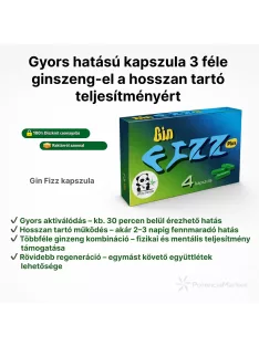 Gin Fizz potencianövelő kapszula rendkívül gyors kiszállítással saját készletből diszkrét csomagolásban - Potenciamarket