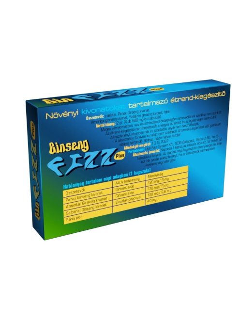 GIN FIZZ  POTENCIANÖVELŐ KAPSZULA - 4 DB