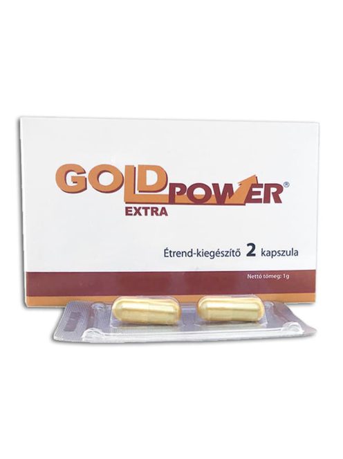 Gold Power Extra potencianövelő kapszula