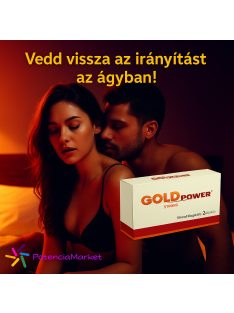 Gold Power Strong potencianövelő étrendkiegészítő kapszula azonnali kiszolgálás saját készletből - Potenciamarket