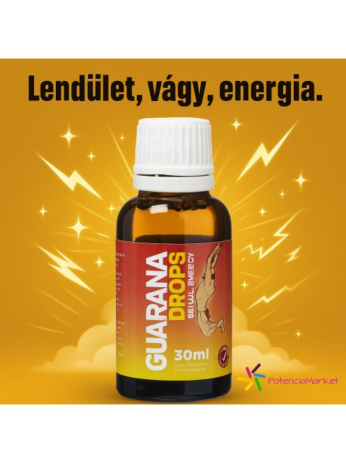 GUARANA DROPS VÁGYFOKOZÓ CSEPPEK NŐKNEK - 30 ML
