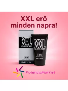 Hot XXL Cream for Men erekció és potencianövelő krém szupergyors szállítással és bizalmas csomagolásban - Potenciamarket