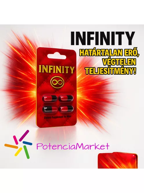 Infinity potencianövelő kapszula-étrendkiegészítő a hosszantartó erekcióért másnapi kiszállítással diszkrét csomagban - Potenciamarket