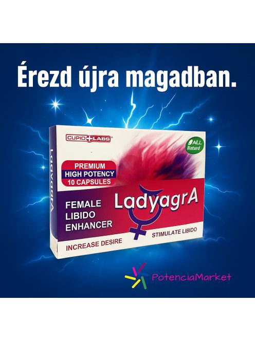 LADYAGRA DESIRE ENHANCEMENT KAPSELN FÜR FRAUEN NEUE FORMEL – 10 STÜCK