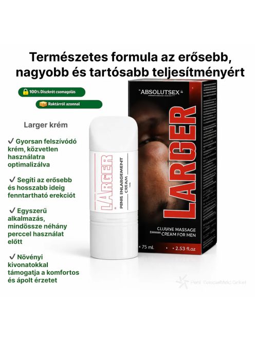 CREMA DE MĂRIRE PENISUL MAI MARE - 75 ML