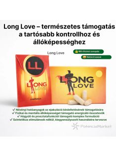 Long Love Ejakuláció késleltető kapszula gyors,biztonságos szállítás diszkrét csomagolás - Potenciamarket