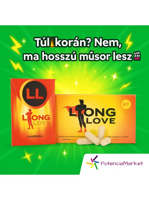 LONG LOVE EJACULATION DELAY CAPSULES - 4 PCS