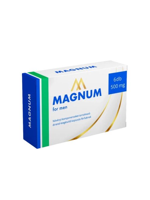 Magnum potencianövelő kapszula férfiaknak – erő, energia, teljesítmény azonnal szállítva saját készletről diszkréten csomagolva - PotenciaMarket