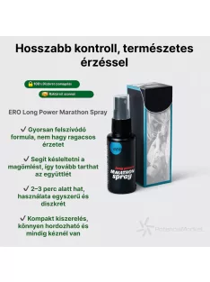 Marathon Spray Men Long Power  ejakuláció késleltető spray 50 ml - gyors kiszállítással és diszkrét csomagolásban - Potenciamarket